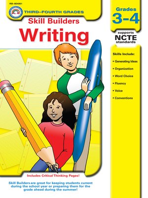 cover image of Writing, Grades 3 - 4